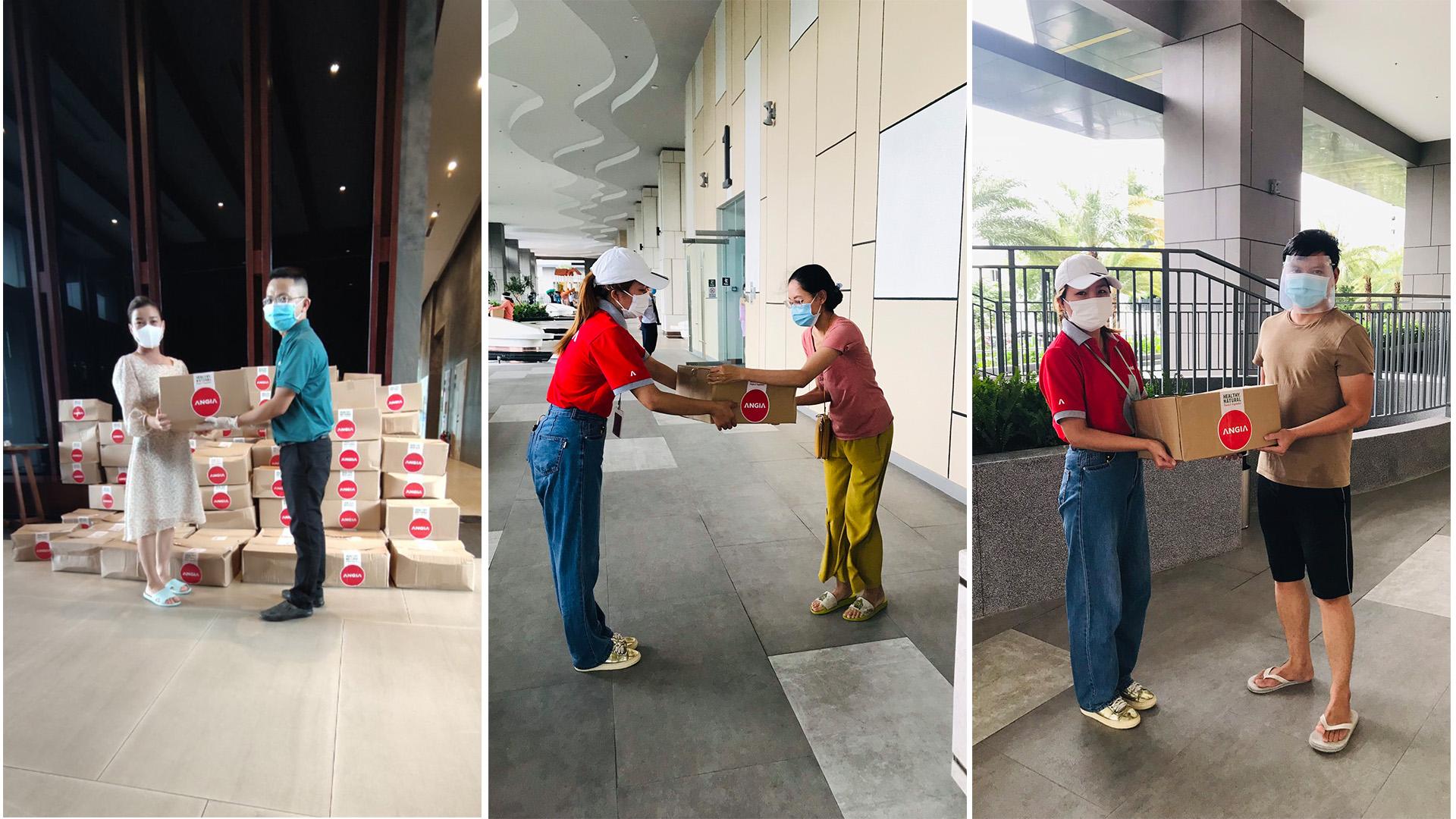 DOANH NGHIỆP BẤT ĐỘNG SẢN TP. HỒ CHÍ MINH TRAO HÀNG NGHÌN PHẦN QUÀ HỖ TRỢ CƯ DÂN