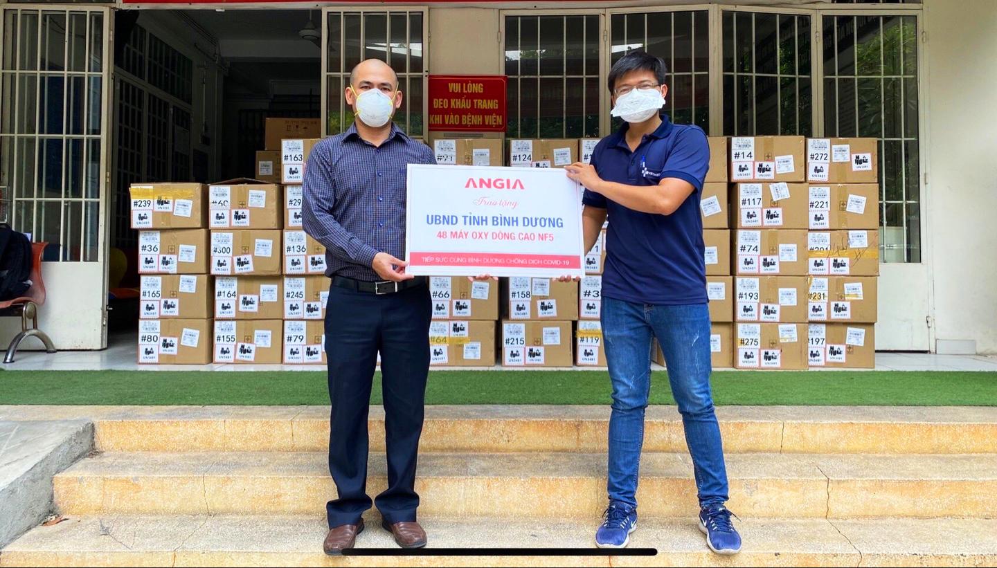 TẬP ĐOÀN BĐS AN GIA HỖ TRỢ 4 TỶ ĐỒNG CHO CÔNG TÁC PHÒNG, CHỐNG DỊCH TẠI BÌNH DƯƠNG