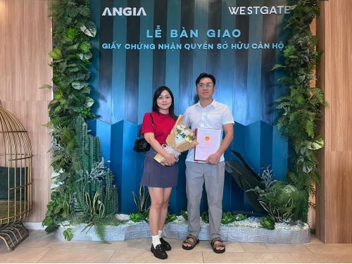 AN GIA (AGG) TRAO SỔ HỒNG CHO CƯ DÂN WESTGATE SAU 9 THÁNG BÀN GIAO CĂN HỘ