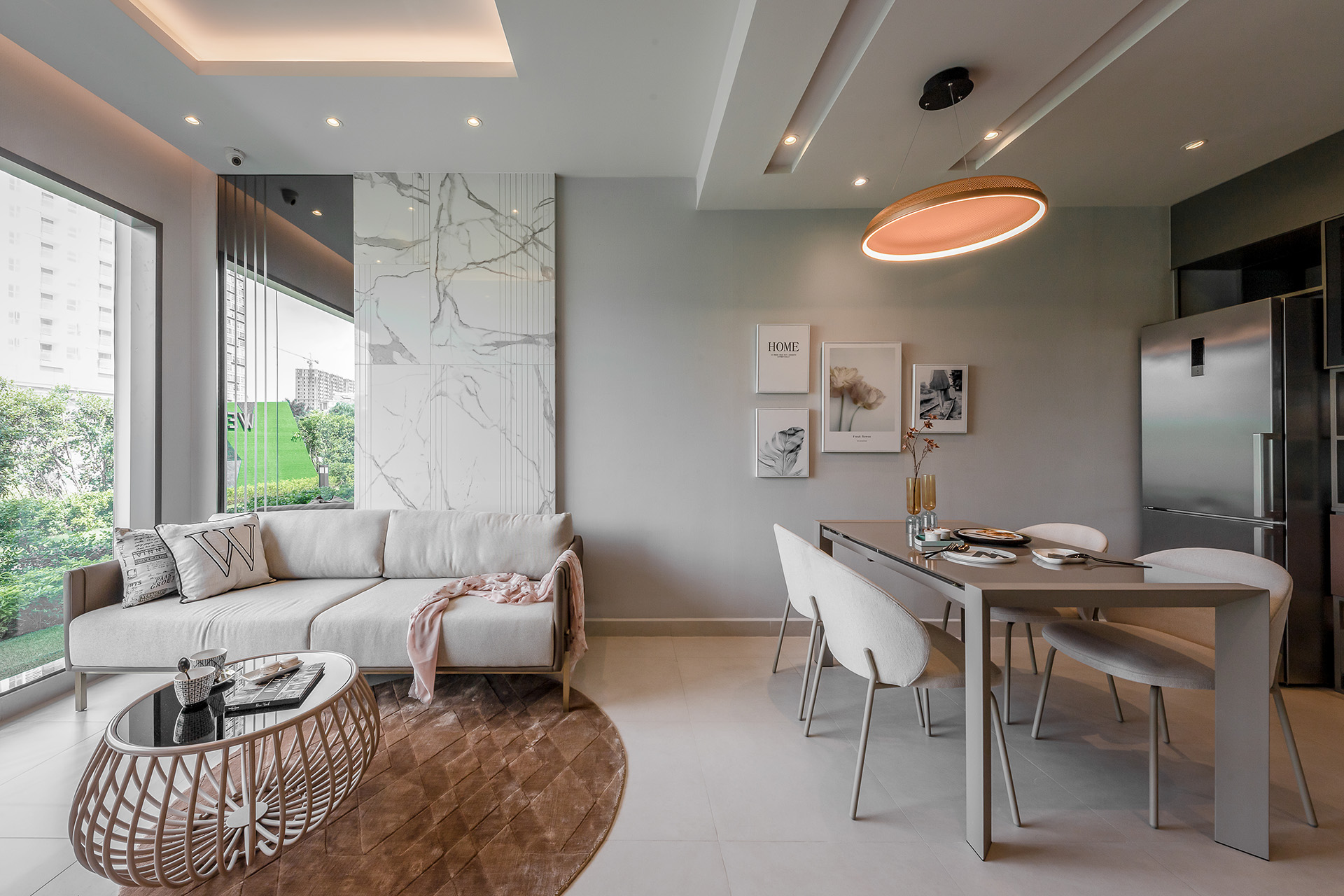 CĂN HỘ MẪU WESTGATE - 59m² (2PN - 2 WC)